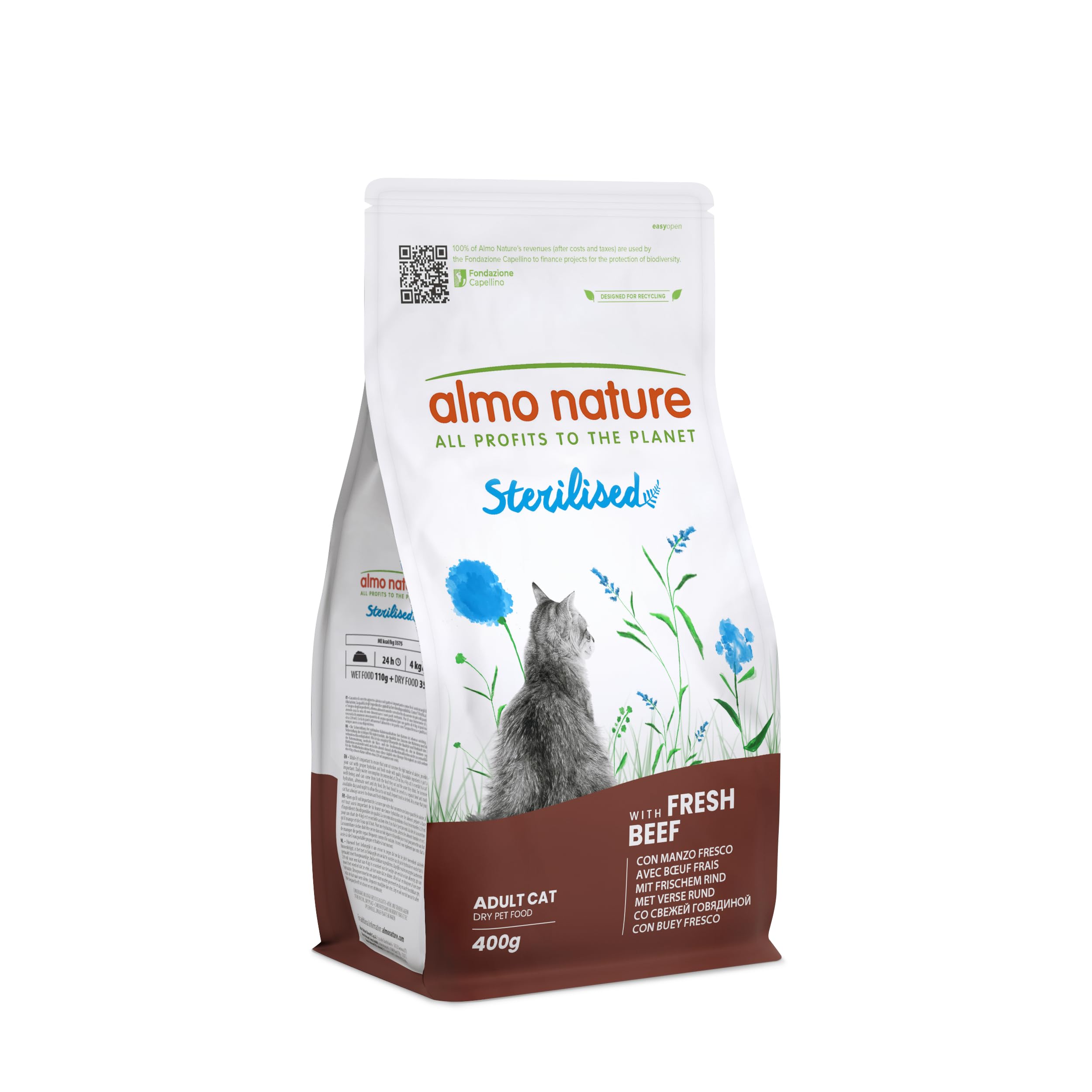 Almo Nature Sterilised Trockenfutter Rind Reis 2 kg sterilisiert