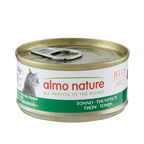 Almo Nature HFC Jelly Nassfutter Thunfisch 70g Monoprotein