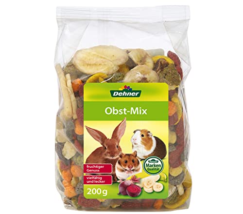Dehner Lieblinge Nagersnack Obst-Mix vitaminreich 8x200g