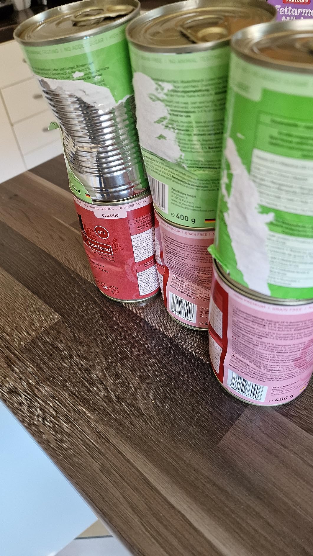 catz finefood N°3 Geflügel Katzenfutter nass 6x400g Preiselbeere