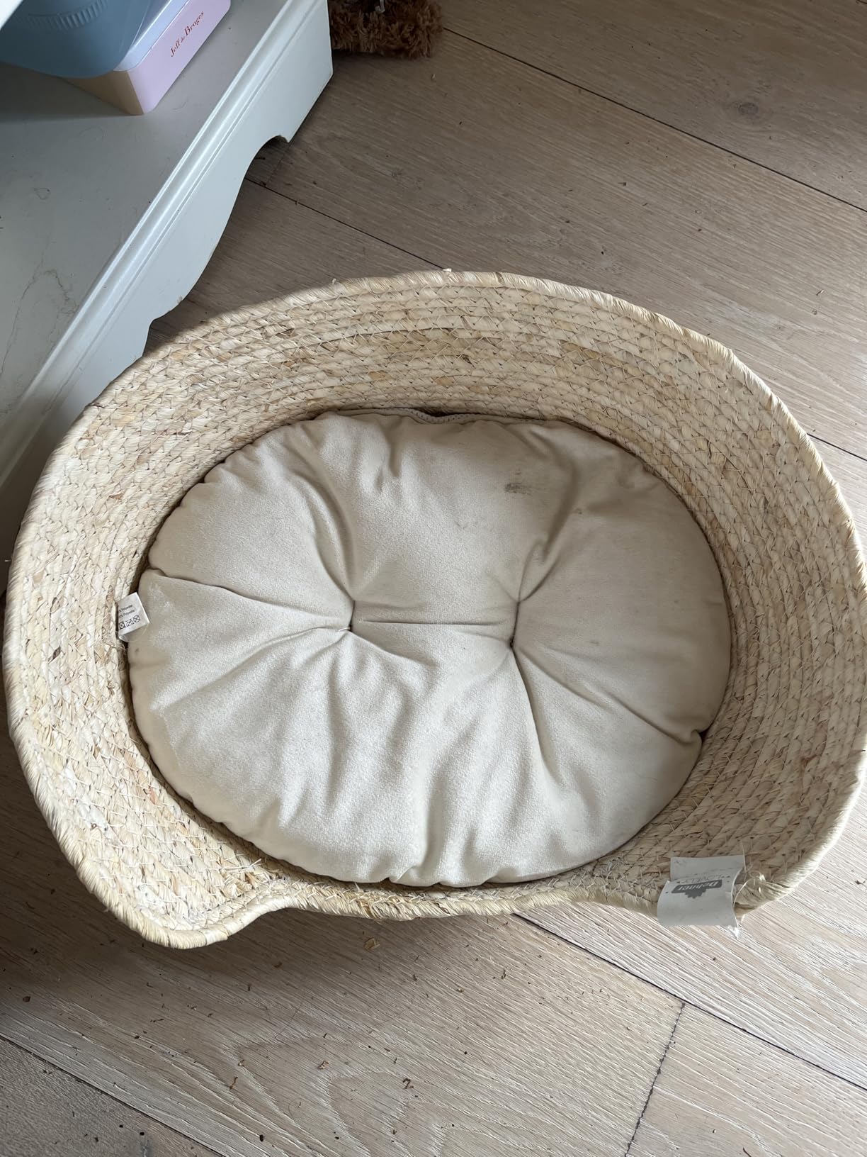 Dehner Lovely Tiefer Schlaf Katzenbett L beige 58x48cm