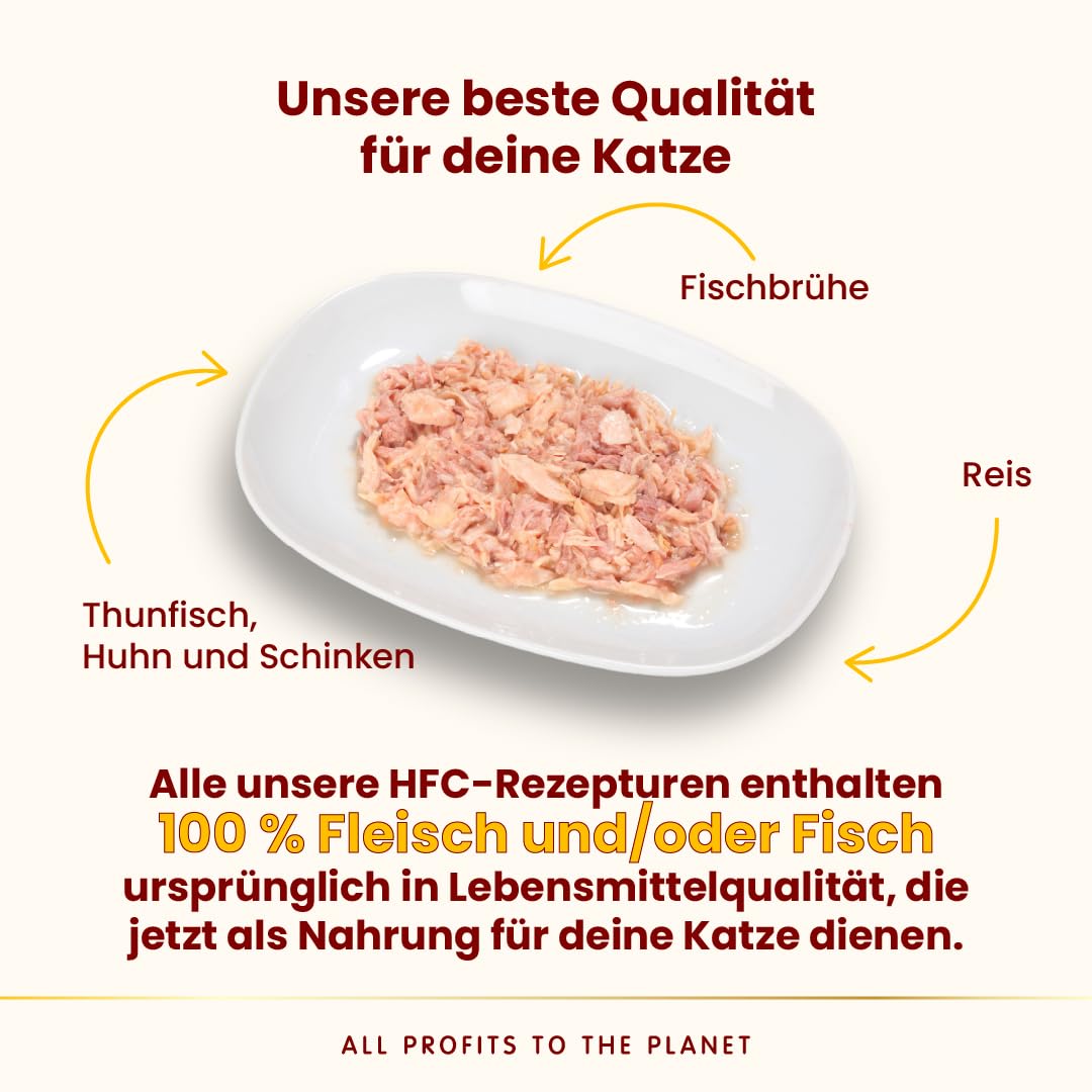 Almo Nature HFC Light Thunfisch Nassfutter 4x50g
