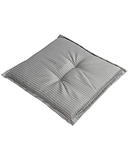 Dehner Astana Sitzkissen grau-weiß 50x50 cm waschbar