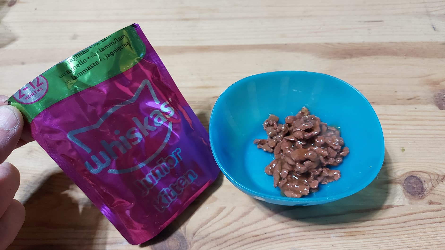 Whiskas Junior Nassfutter in Sauce Klassische Auswahl 84x85g