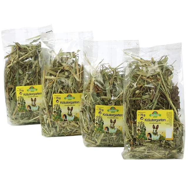 Dehner Premium Lovely Kräutergarten Nagerfutter Snack 300 g 9 Kräuter