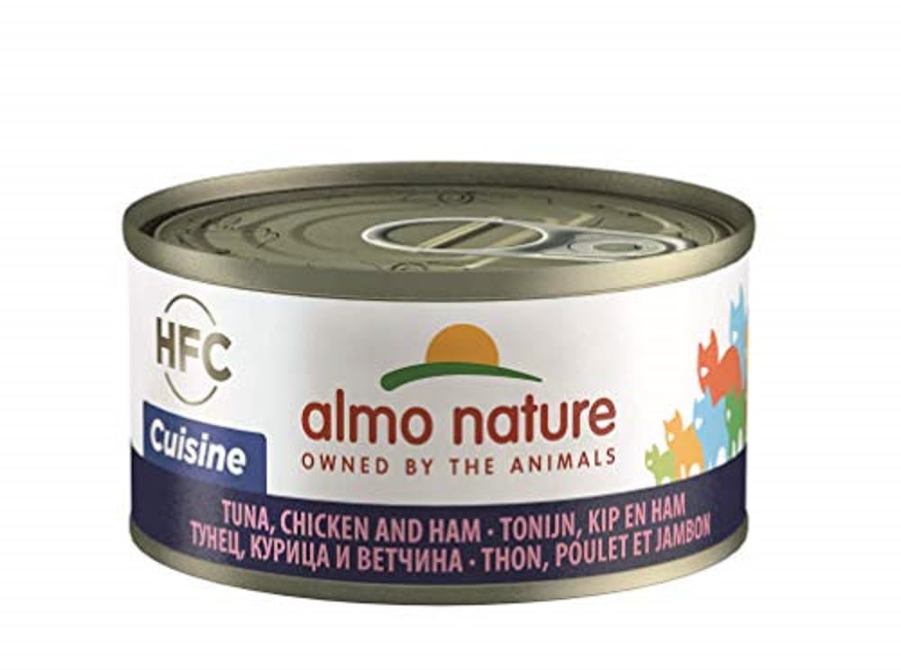 Almo Nature HFC Jelly Thunfisch Tintenfisch Nassfutter 24x70g