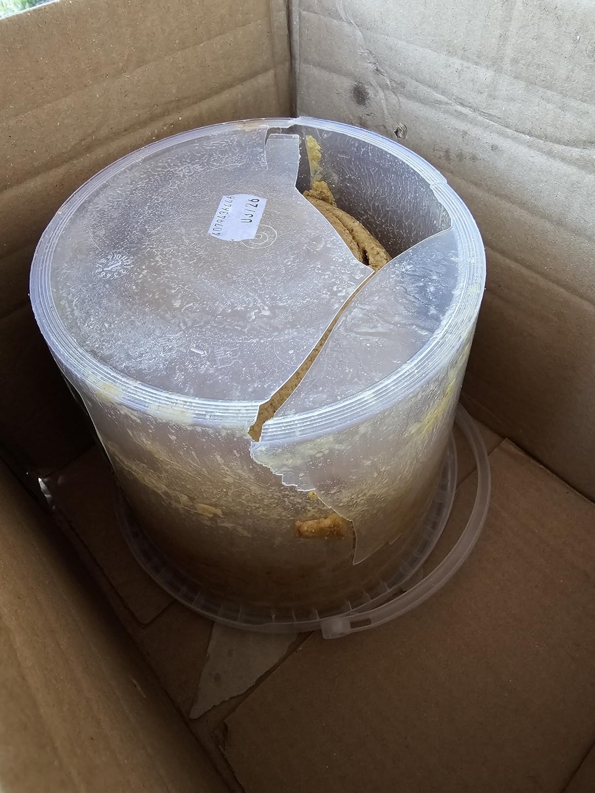 Dehner Natura Premium Erdnuss-Aufstrich Wildvogelfutter 2 kg energiereich