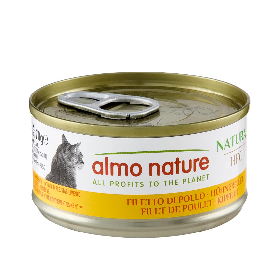Almo Nature HFC Natural Huhn-Käse Nassfutter 24x70g