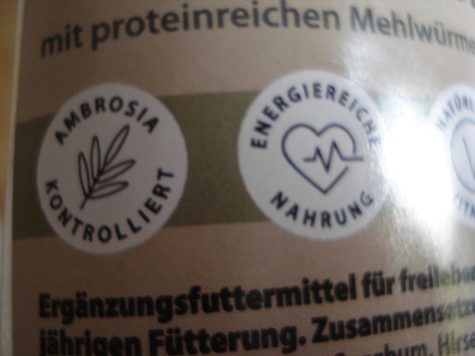 Dehner Natura Wildvogelfutter Fettstangen Erdnuss 800 g