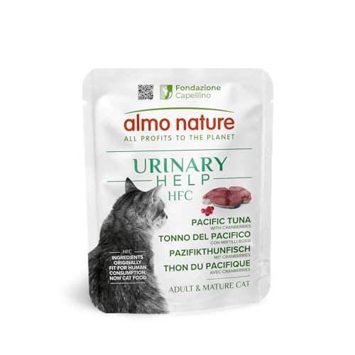 Almo Nature HFC Urinary Help Nassfutter 24x50g Thunfisch Cranberry