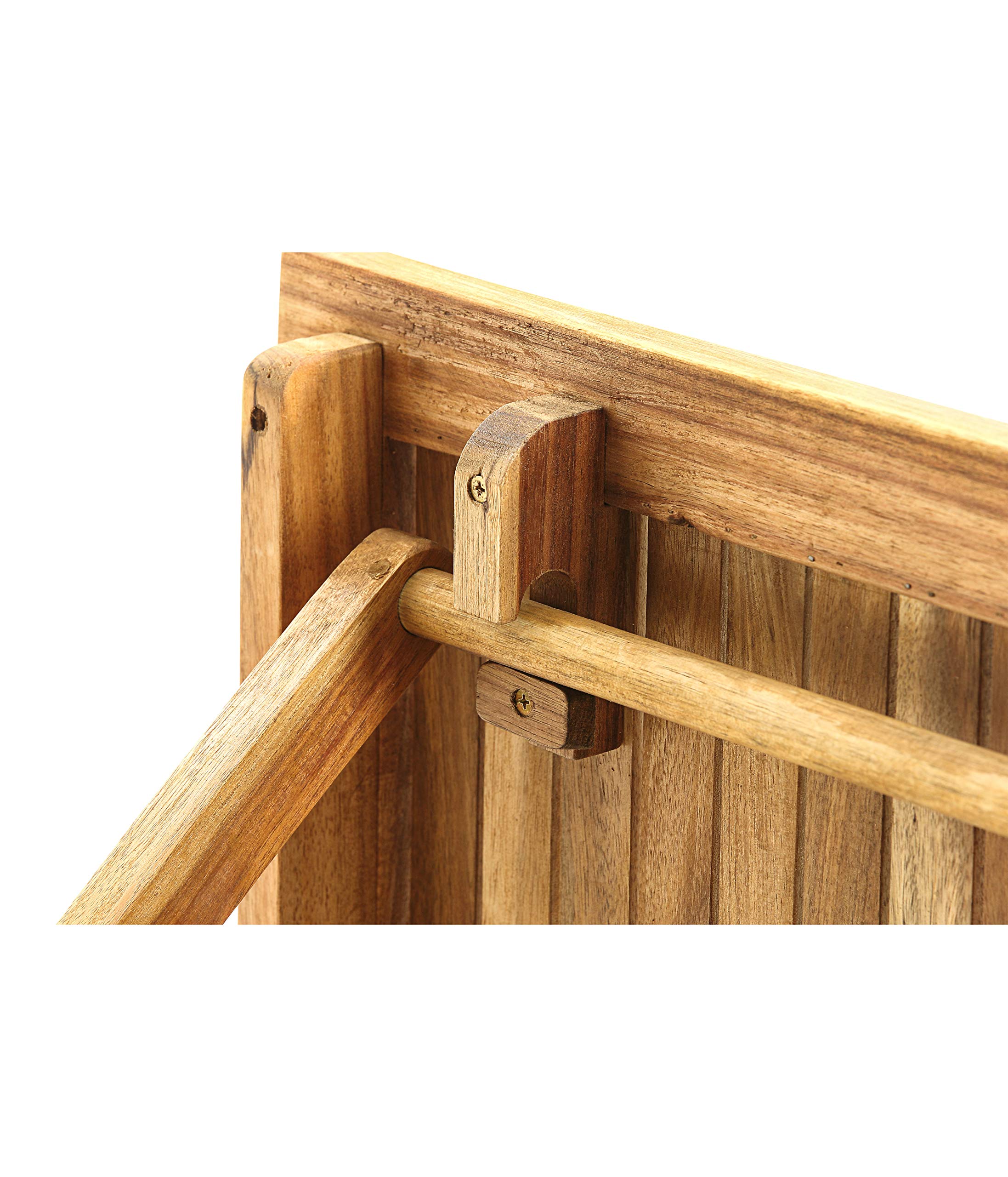 Dehner Macao Klapptisch 50x50 natur aus Akazienholz