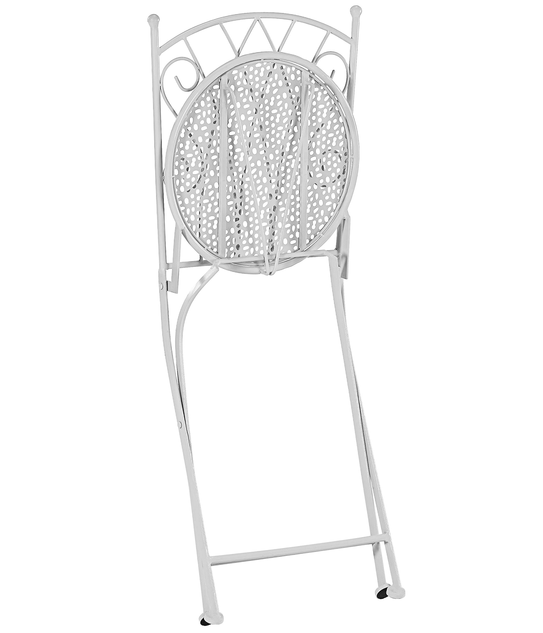 Dehner Premium Lovely Luca Klappstuhl weiß 2er Set
