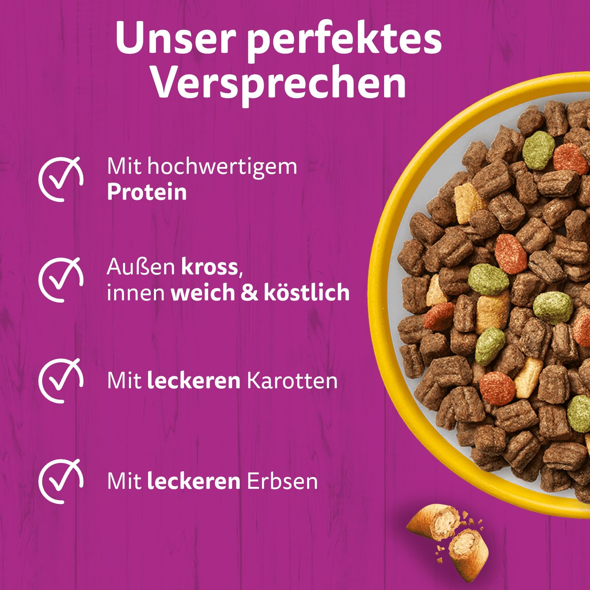 Whiskas Classic Trockenfutter Huhn 3,8kg knusprig
