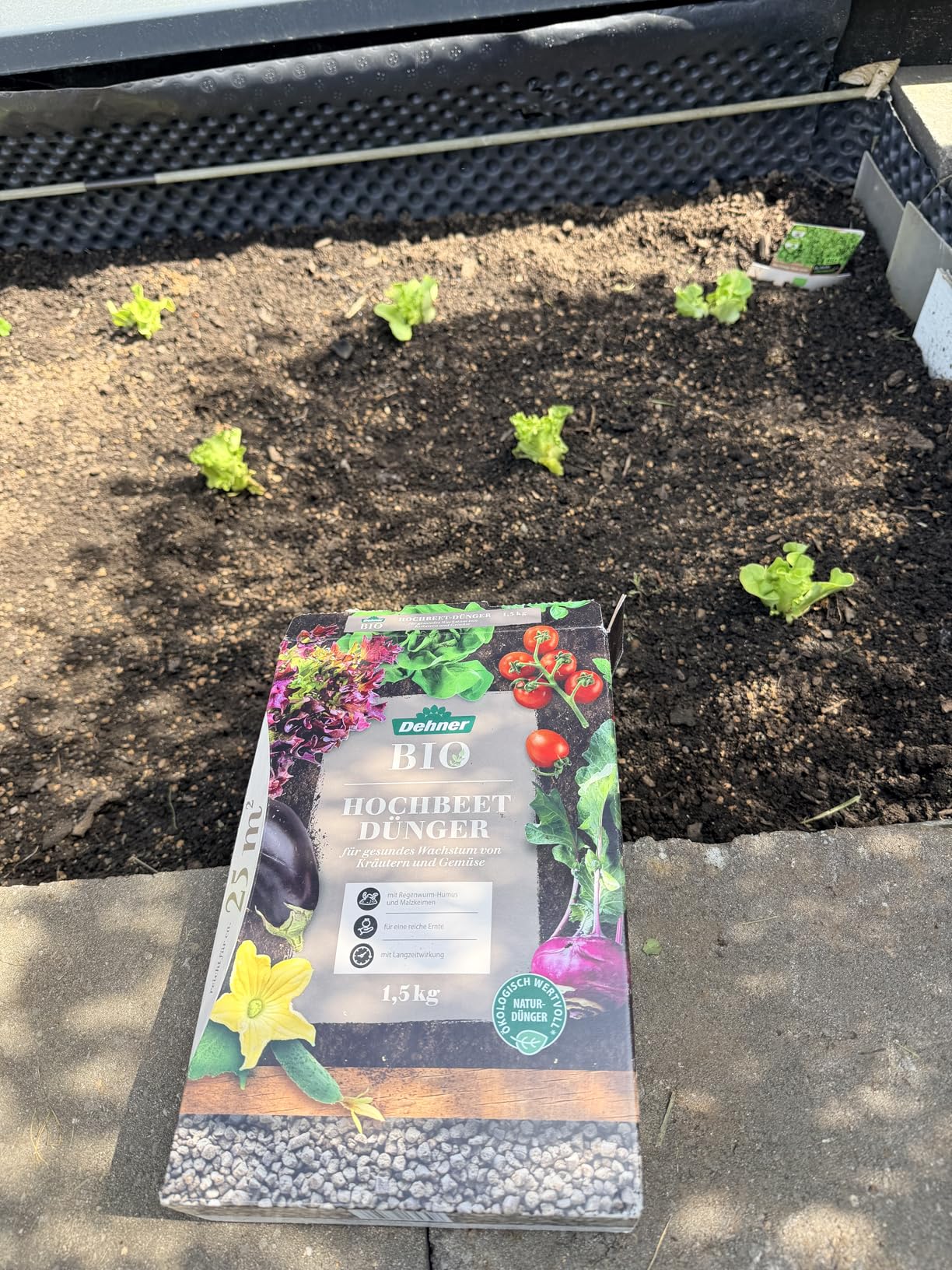 Dehner Bio Hochbeetdünger Spezialdünger 1,5 kg für 25 qm