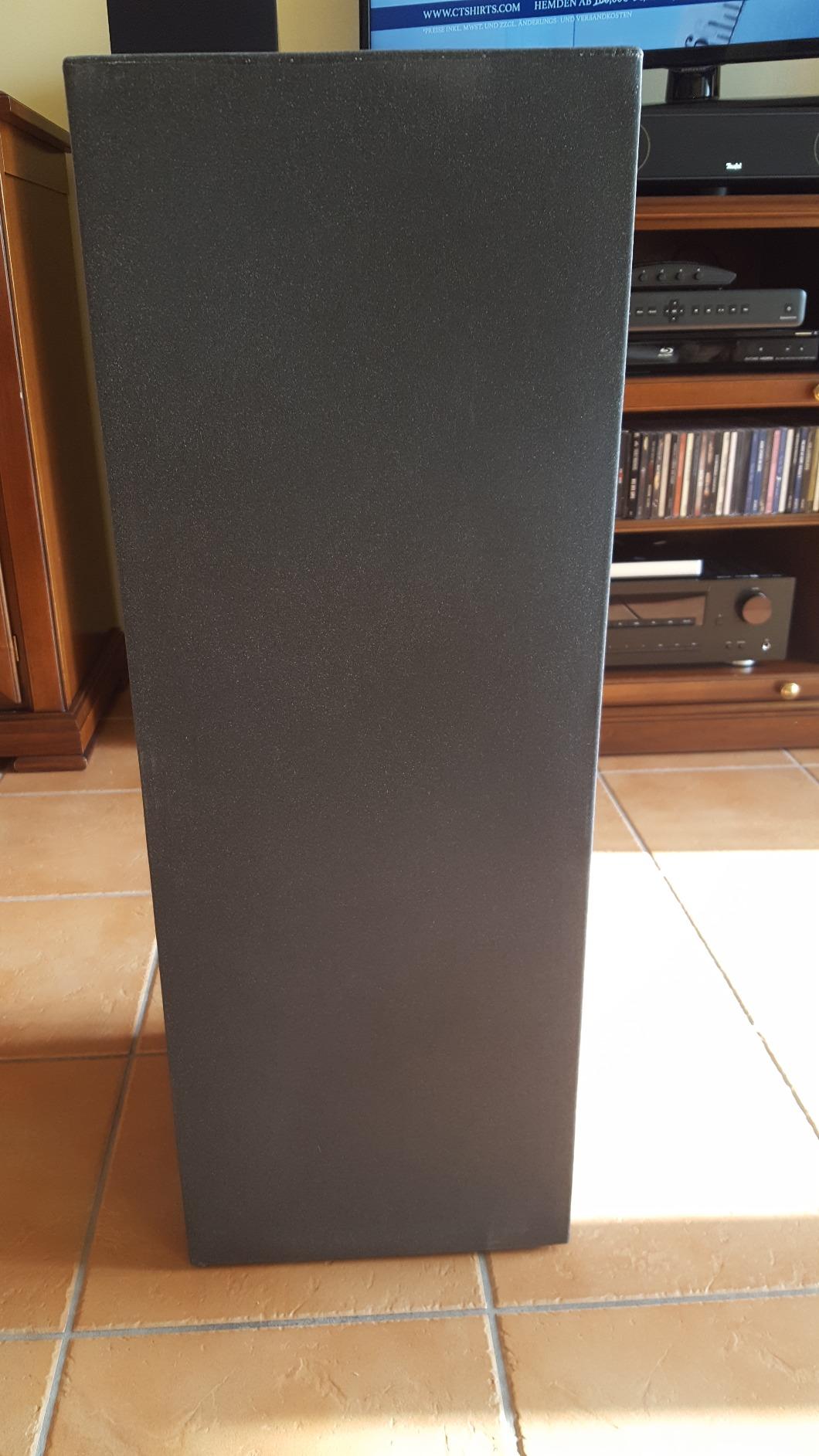 Dehner Palermo Säulentopf Kunststoff 80 cm anthrazit