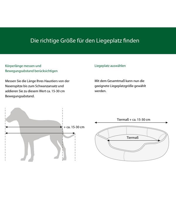 Dehner Lovely Tiefer Schlaf Katzenbett L beige 58x48cm