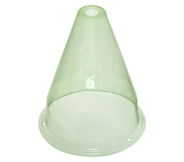 Dehner Premium Lovely Pflanzenhut Pflanzenschutz 23 cm 10 St grün