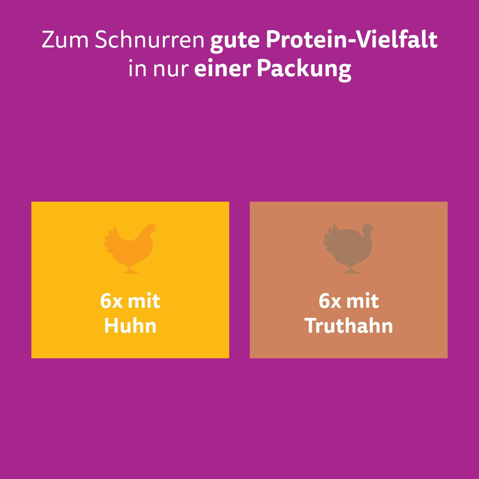 Whiskas Senior 11+ Katzenfutter Huhn 4kg mit Taurin