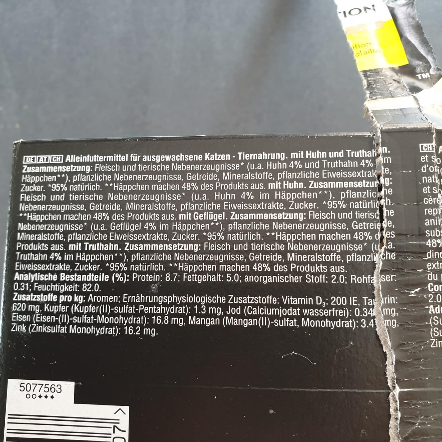 Sheba Selection Geflügel Katzennassfutter 72x85g Sauce
