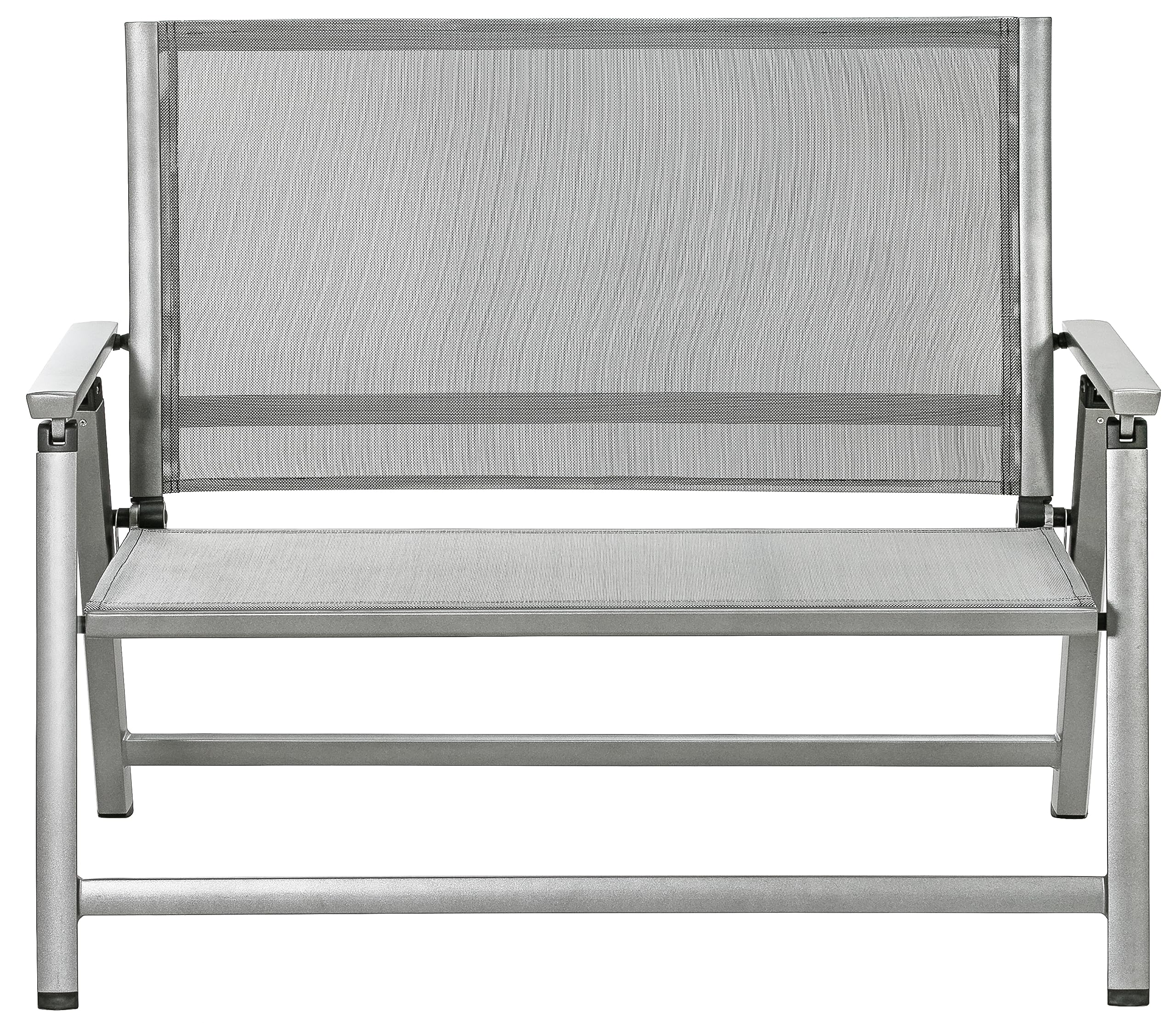 Dehner Chicago Klappbank 2-Sitzer 106cm wetterfest