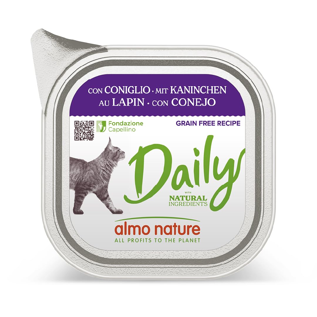 Almo Nature Daily Kalb Nassfutter 32x100g getreidefrei Paté