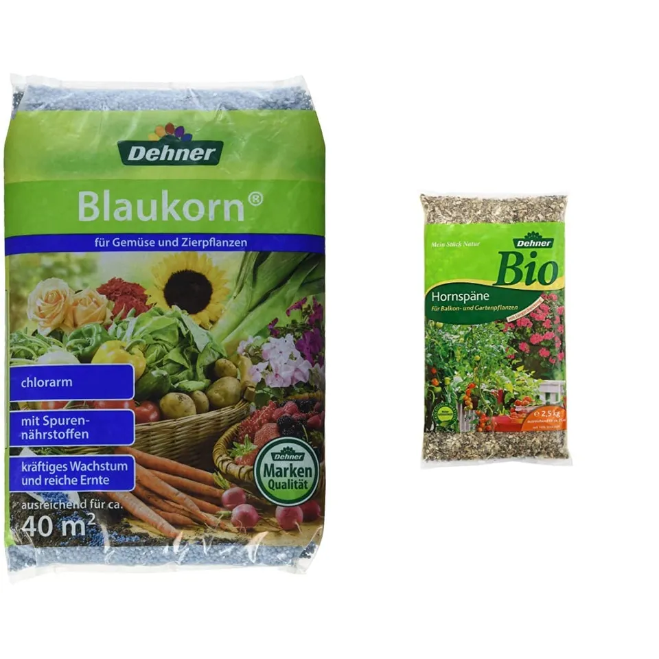 Dehner Premium Lovely Blaukorn Hornspäne Düngerset 6,5kg