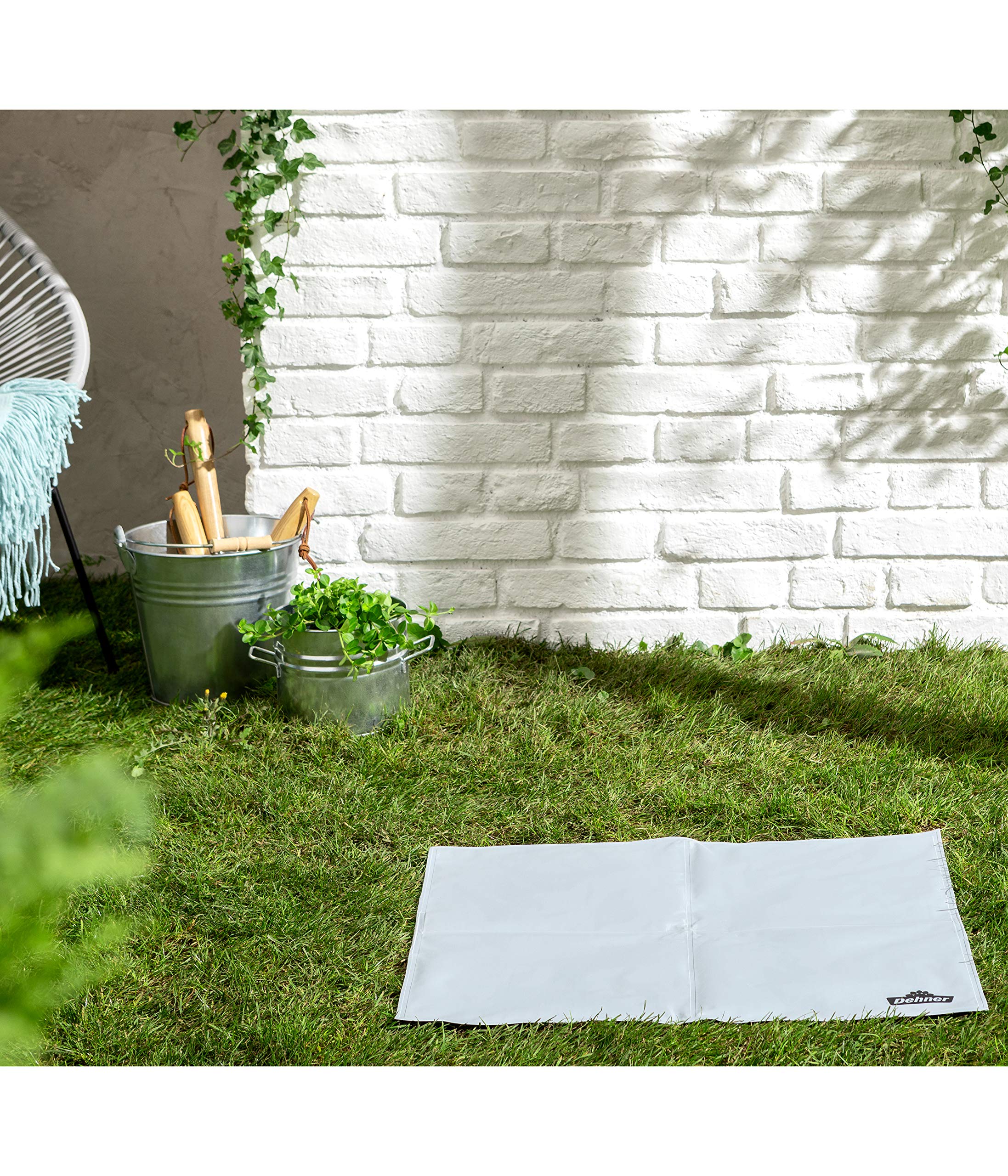 Dehner Refresh Hunde-Kühlmatte Gel grau 100x60cm