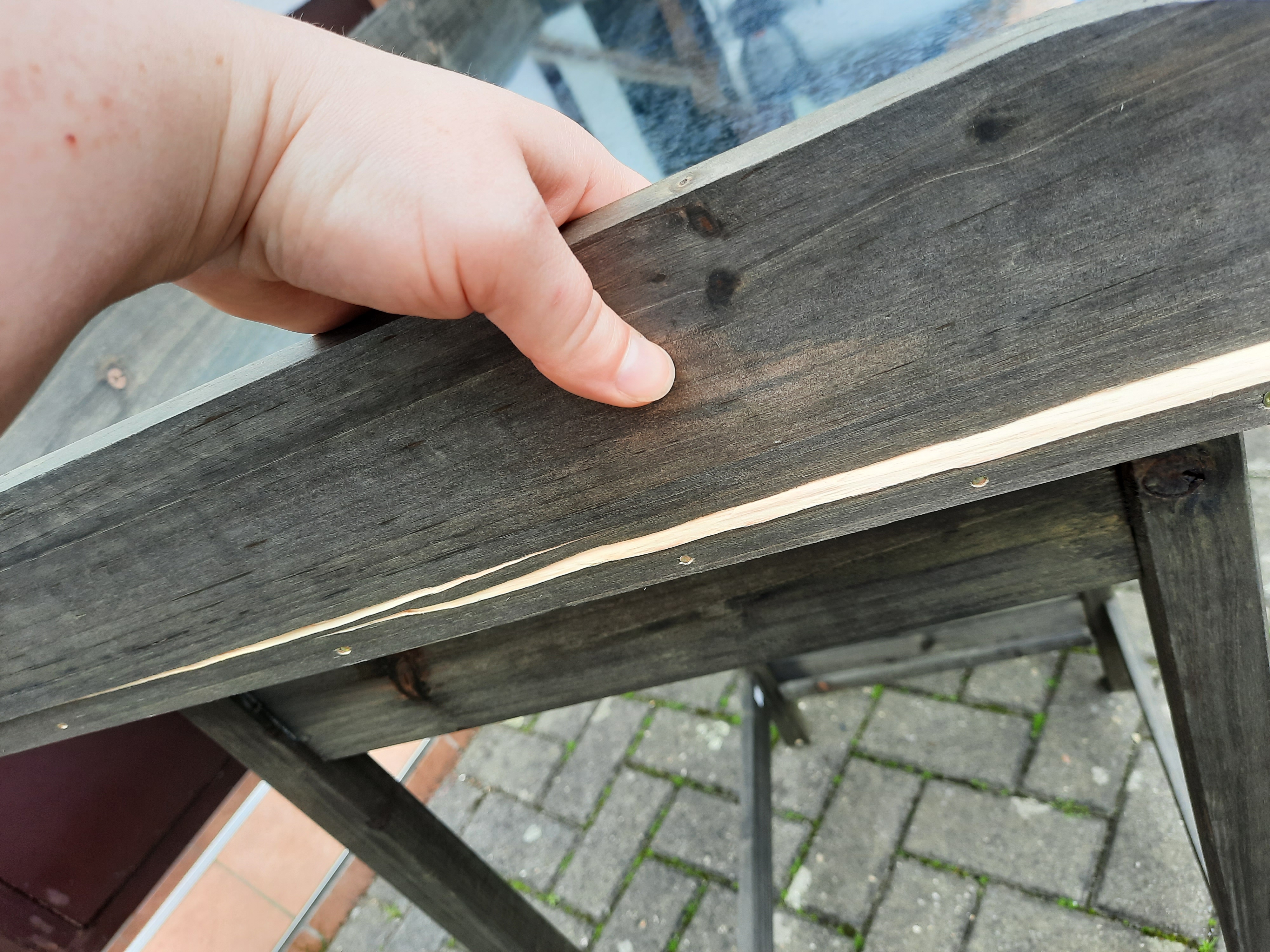 Dehner Premium Lovely Hamilton Pflanztisch Holz braun 125cm