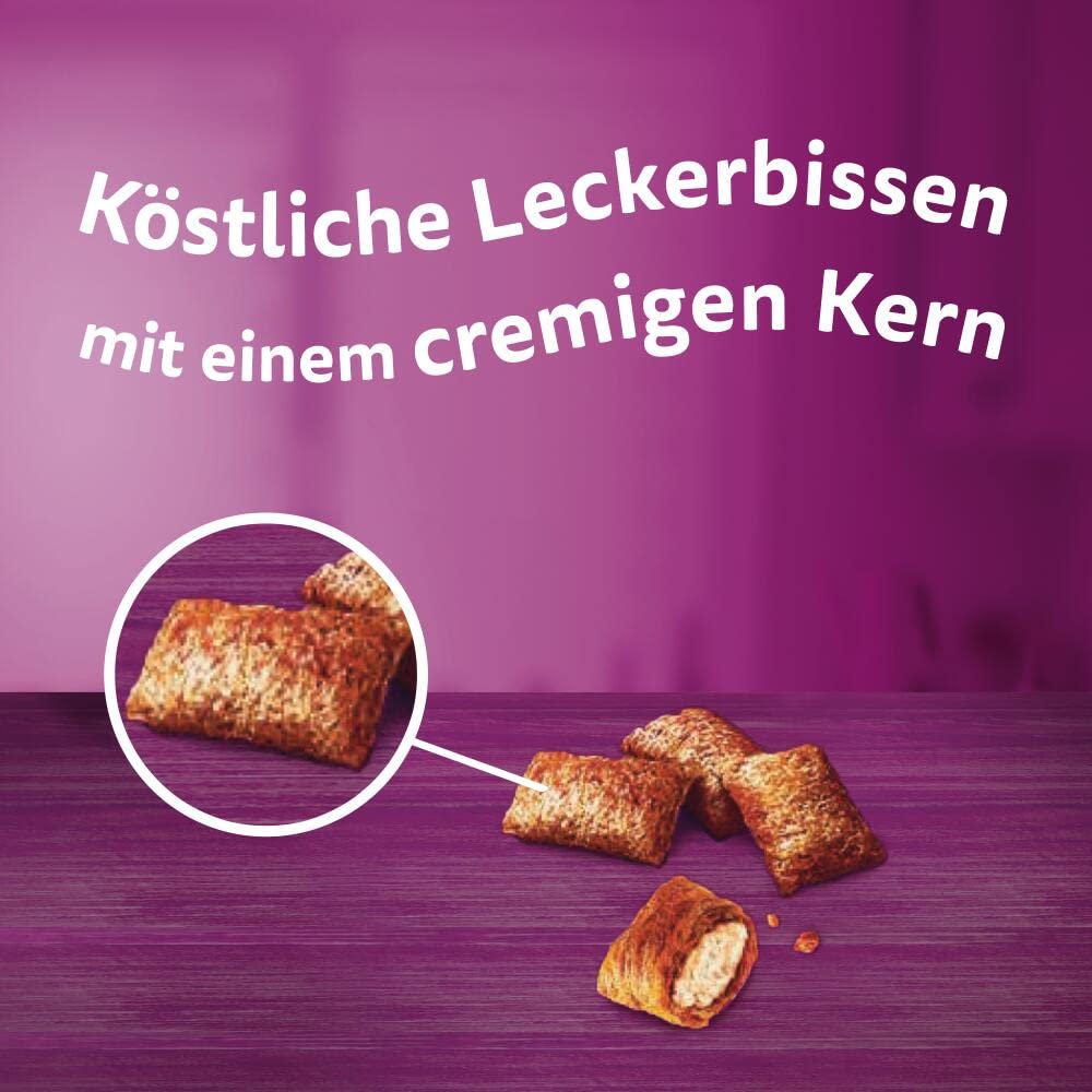 Whiskas Anti-Hairball Katzensnack Huhn 8x60g knusprig