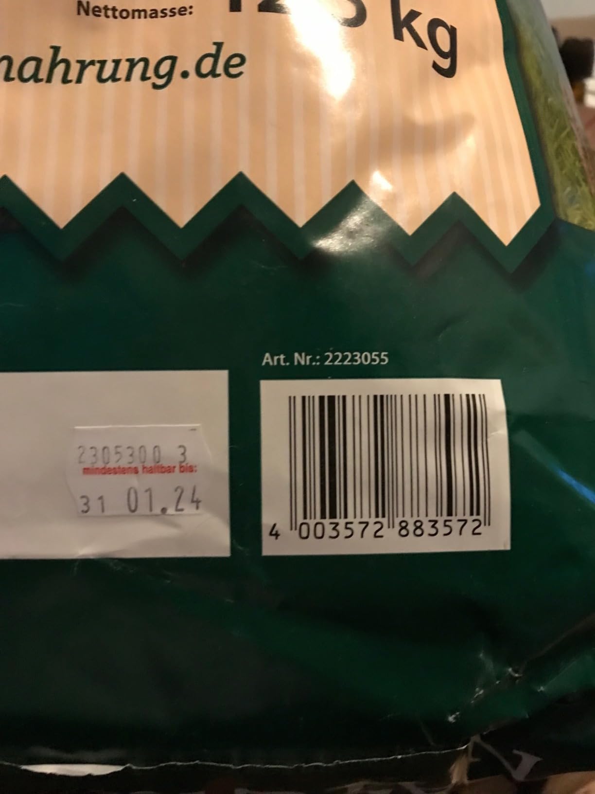 Dehner Best Nature Maxi Adult Trockenfutter Rind 5 kg kaltgepresst