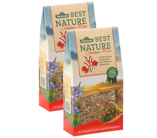 Dehner Best Nature Nagersnack Saaten-Mix 750 g naturbelassen