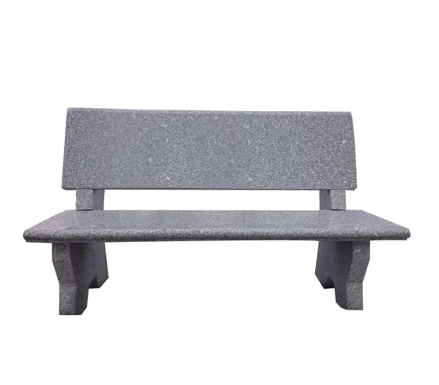 Dehner Premium Lovely Gartenbank 2-Sitzer Granit grau
