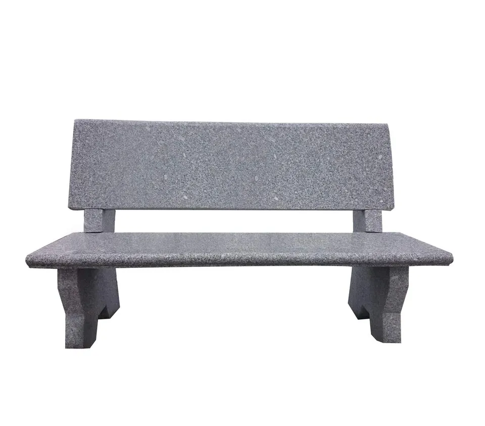 Dehner Premium Lovely Gartenbank 2-Sitzer Granit grau