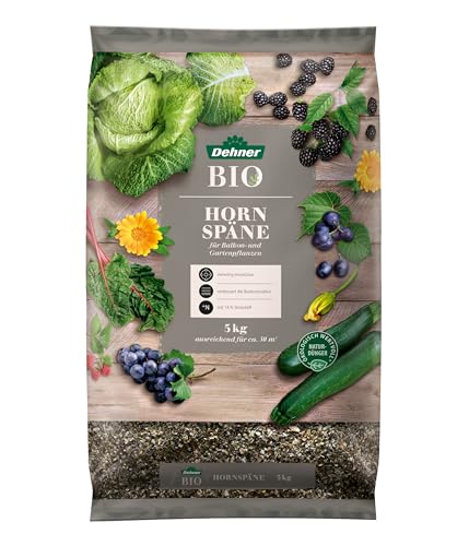 Dehner Bio Hornspäne Naturdünger 5 kg Langzeit