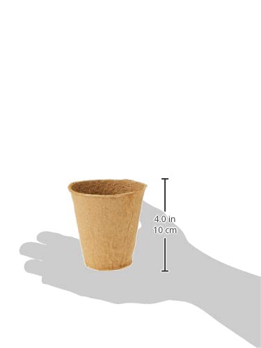 Dehner Anzuchttöpfe Zellulose Ø8cm 48 Stück torffrei