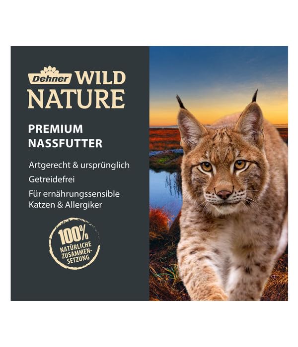 Dehner Wild Nature Unterholz Senior Nassfutter Wild 6x200g