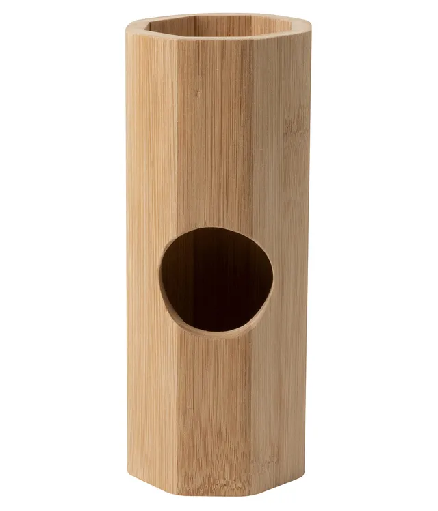 Dehner Lieblinge Bambustunnel Nagerzubehör braun 19,7 cm