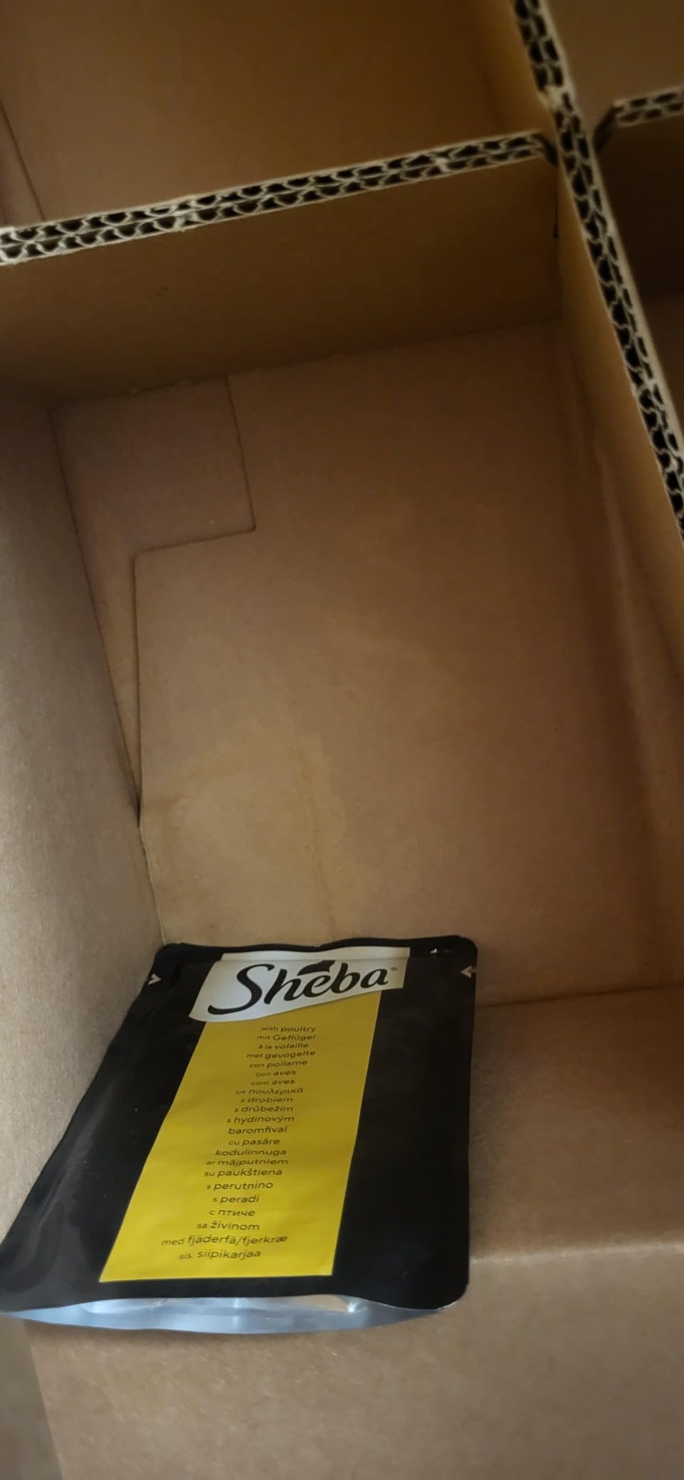 Sheba Delikatesse in Gelee Nassfutter Geflügel 40x85g samtig