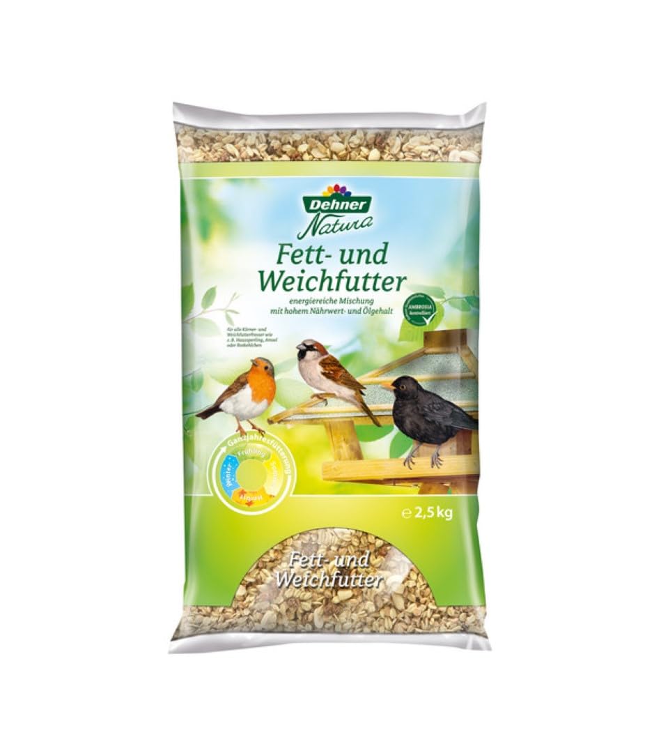 Dehner Natura Premium Wildvogelfutter 5x2,5kg energiereich