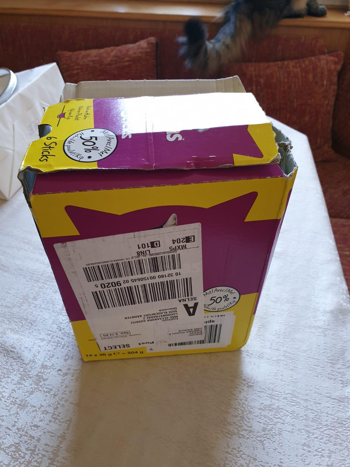 Whiskas Sticks Huhn Katzensnack 504g mit Vitaminen