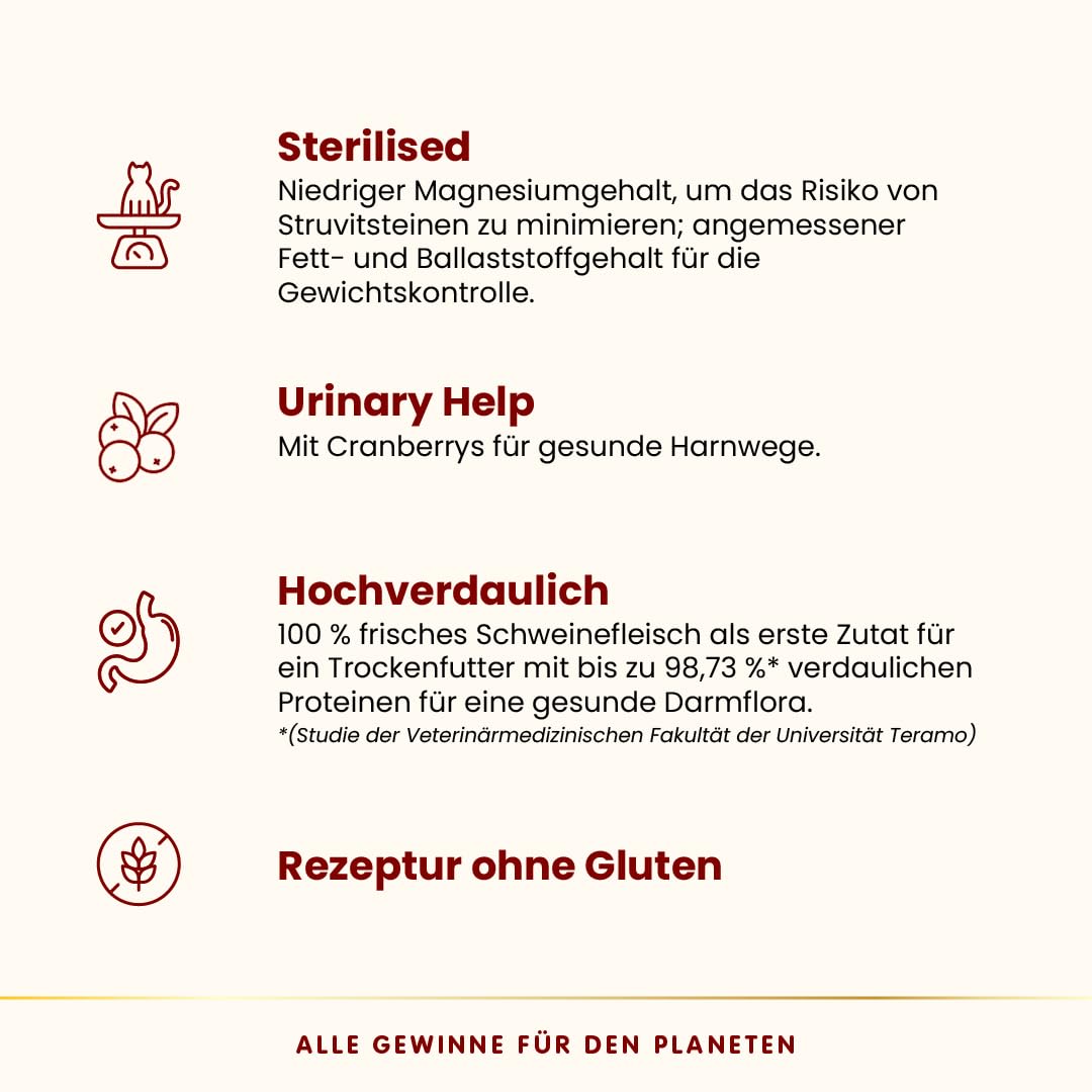 Almo Nature HFC Our Best Sterilized Trockenfutter Schwein 1,2kg glutenfrei