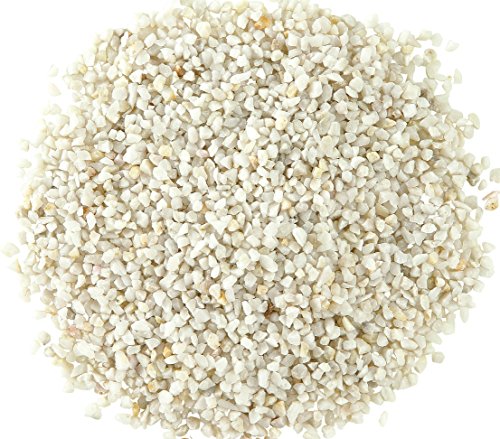 Dehner Aqua Aquarienkies Bodengrund weiß 3-4mm 5kg