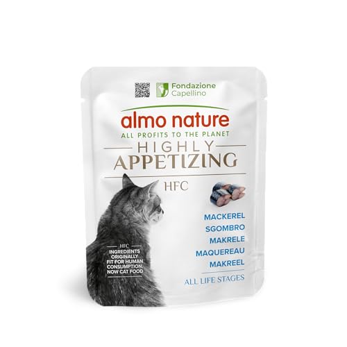 Almo Nature HFC Highly Appetizing Katzenfutter Makrele 24x50g