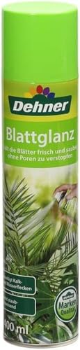 Dehner Blattglanz Spray Dünger 400 ml staubabweisend