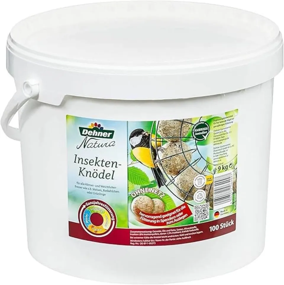Dehner Natura Meisenknödel o. Netz Insekten 100x90g