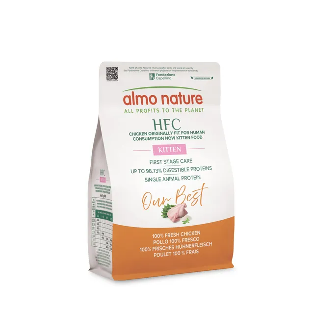 Almo Nature HFC Our Best Kitten Trockenfutter Huhn 300g glutenfrei