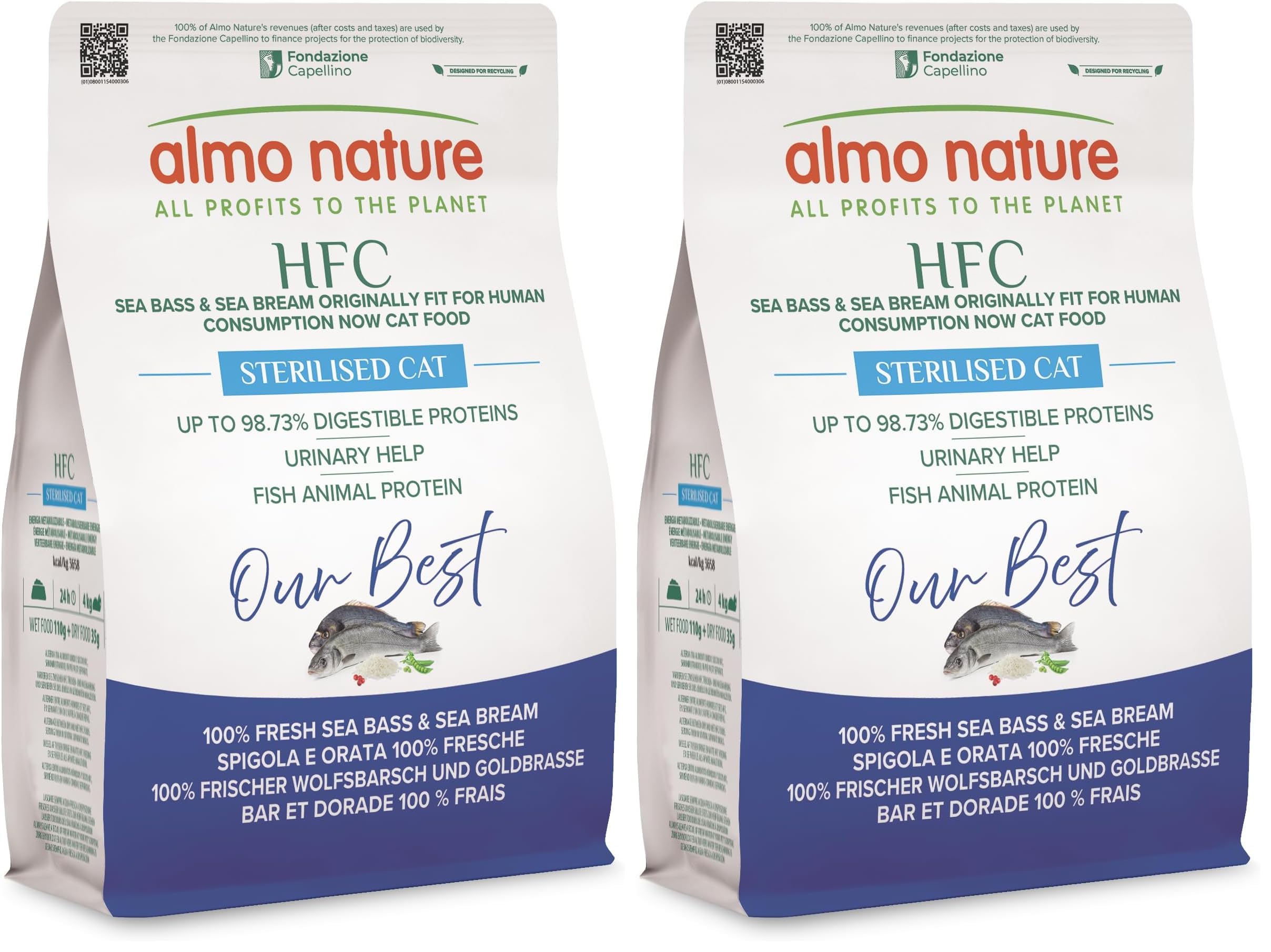 Almo Nature HFC Our Best Sterilized Trockenfutter 300g Fisch