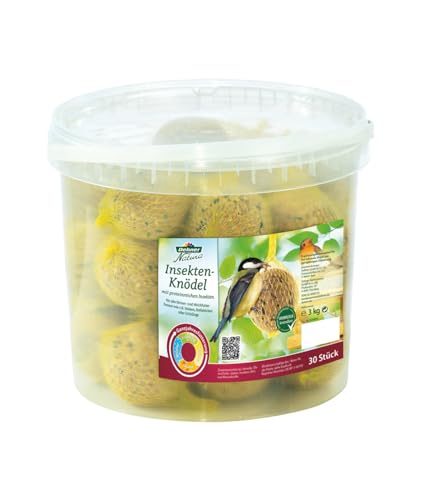 Dehner Natura Premium Meisenknödel Wildvogelfutter 30x100 g Insekten