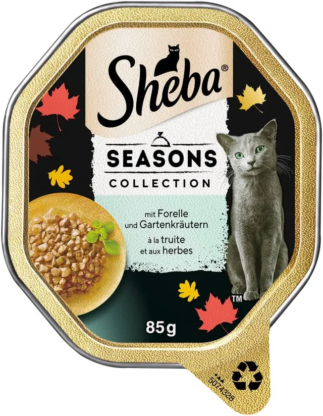 Sheba Seasons Collection Nassfutter Sauce 22x85 g zart