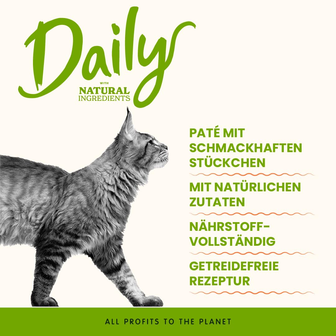 Almo Nature Daily Nassfutter Mousse Kaninchen 24x85g getreidefrei